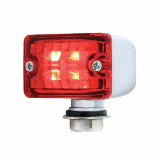 4 LED Small Rod Light - Red LED/Red Lens