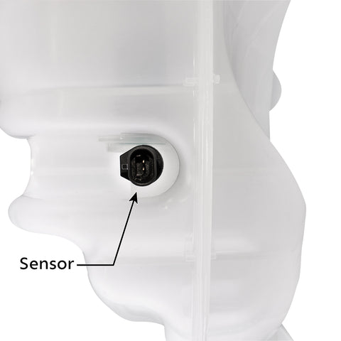 Pressurized Coolant Reservoir & Coolant Level Sensor For 2002-2017 International Durastar