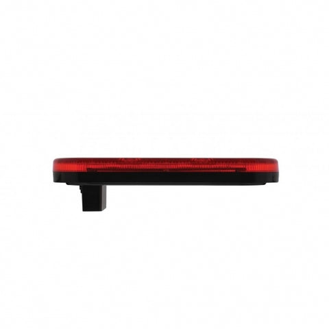7 LED Oval Light (Stop, Turn & Tail) - Red LED/Red Lens