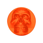 Skull Air Valve Knob - Cadmium Orange