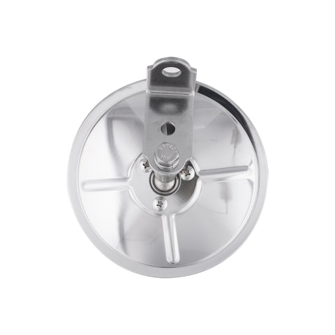 5" 430 Stainless Steel 320R Convex Mirror - Centered Mounting Stud