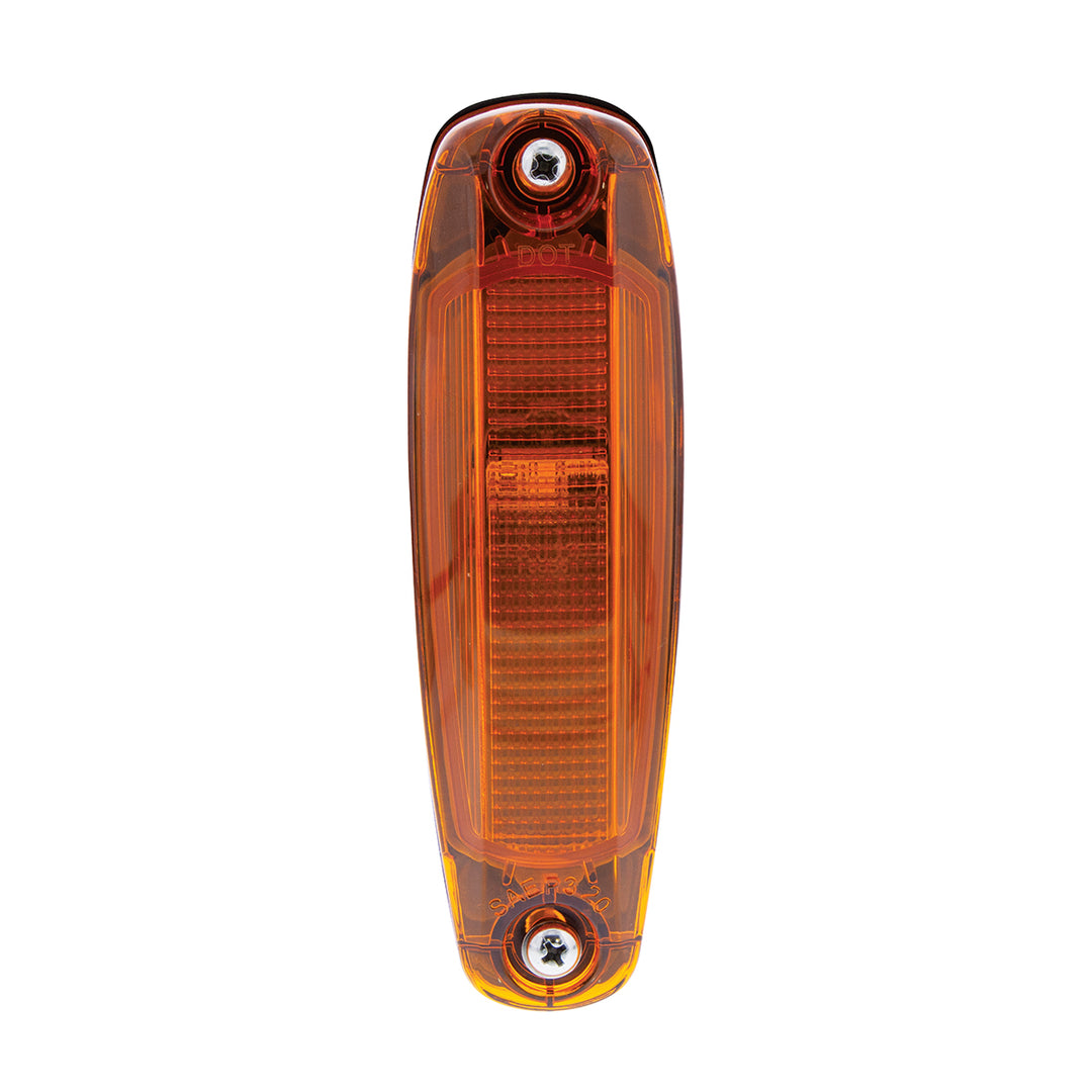2 LED Cab Light For 2018-2024 Freightliner Cascadia - Amber LED/Amber Lens
