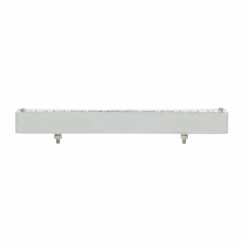 10 LED 9" Auxiliary Light Bar With Bezel - White LED/Clear Lens