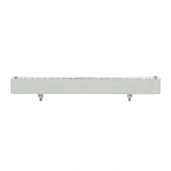 10 LED 9" Auxiliary Light Bar With Bezel - White LED/Clear Lens