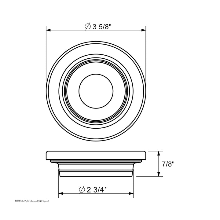 2-1/2" Grommet - Wide Lip United Pacific 31503