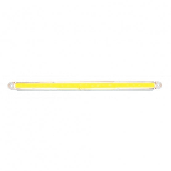 24 LED Dual Function 12" GloLight Bar (Turn Signal) - Amber LED/Clear Lens (Card)