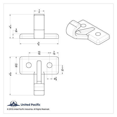 Chrome Plastic Sun Visor Hooks For Kenworth W900 (1990-2005) And T800/T600 (1986-2005) (2-Pack)
