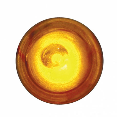 LED Bullet License Plate Fastener - Amber (2-Pack)