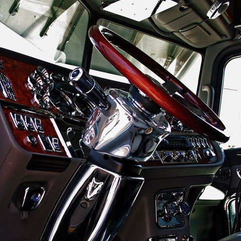 Upper Steering Column Cover For PB 389 (2008-2023), PB 388/386 (2006-2015), & KW W900L/T600 (2006-2007)