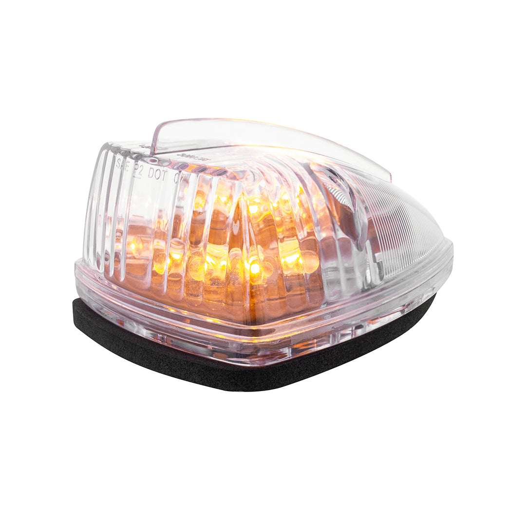 15 LED Pick-Up/SUV Cab Light - Amber LED/Clear Lens