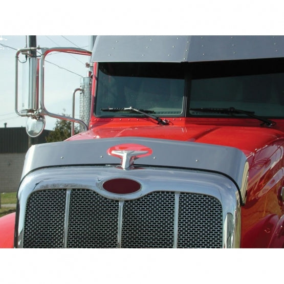 430 Stainless Steel Bug Shield For Peterbilt 386