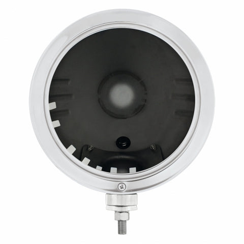 Stainless "Bullet" Embossed Stripe Headlight Housing