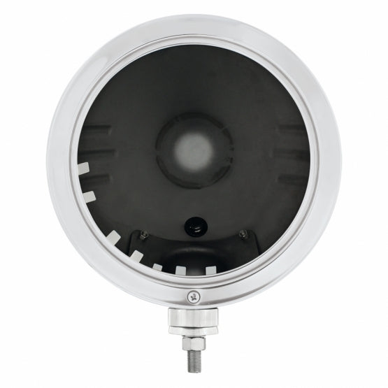 Stainless "Bullet" Embossed Stripe Headlight Housing