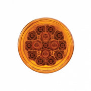 15 LED 2-3/8" Turn Signal Light For Harley Motorcycle- Amber LED/Amber Lens