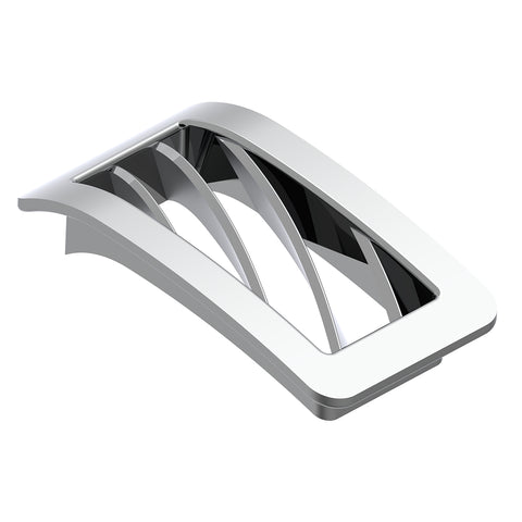 Chrome Plastic A/C Vent For 2001-2005 Peterbilt - Passenger