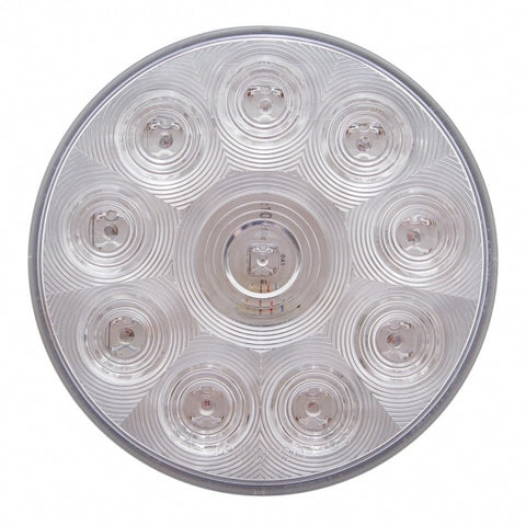 10 LED 4 "Auxiliary/Utility Light - White LED/Clear Lens