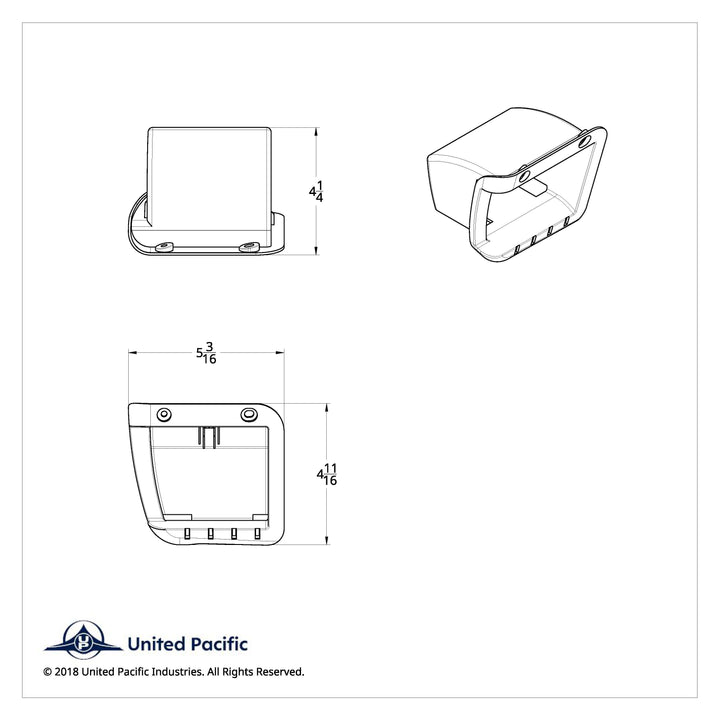 Chrome Plastic Ashtray Trim For 2006 And Newer Peterbilt