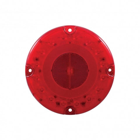 32 LED 7" GloLight (Stop, Turn & Tail) - Red LED/Red Lens