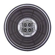 13 LED 4" Round Abyss Light (Turn Signal) - Amber LED/Clear Lens