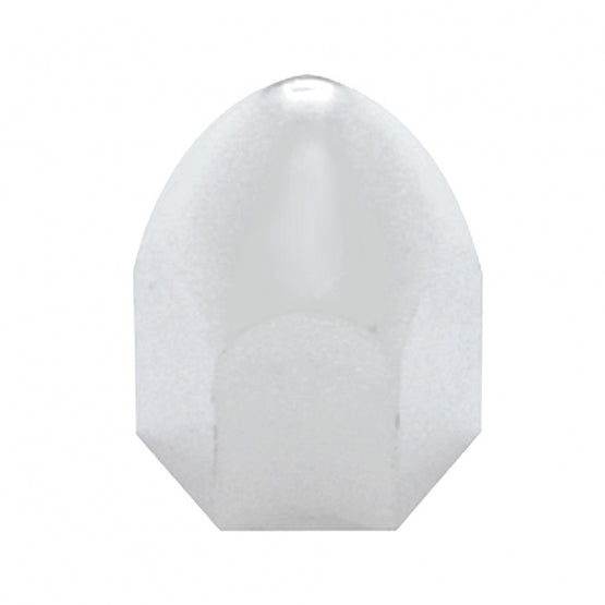 7/16" X 3/4" Chrome Plastic Bullet Nut Cover - Push-On