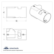 Chrome Middle Steering Column Cover For Kenworth W900/T800 (1986-2002) & Peterbilt 379/378 (1994-1997)