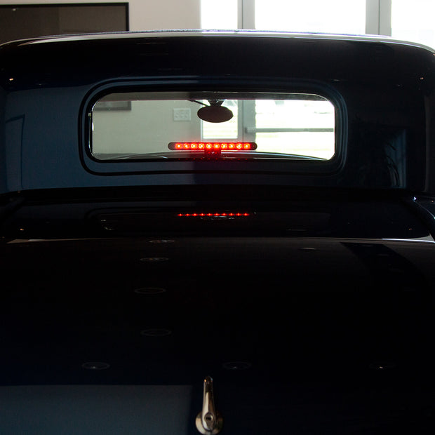 10 LED Dual Function 3rd Brake Light With Black Swivel Pedestal Base - Red LED/Clear Lens