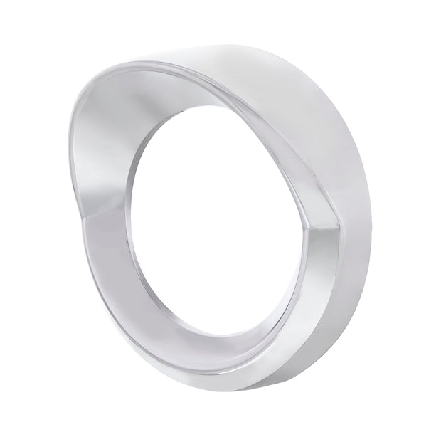 Chrome Small Gauge Bezel With Visor For 2018-2023 Freightliner Cascadia