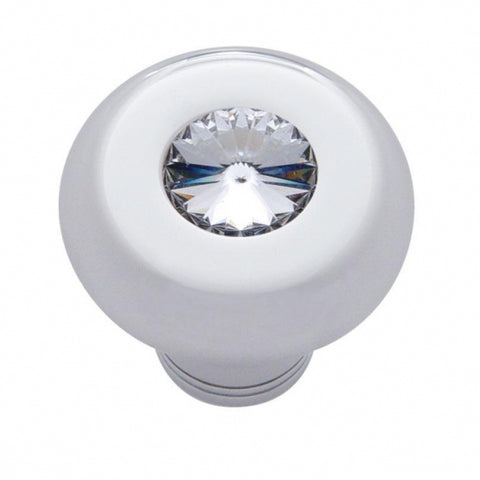 Small Deluxe Dash Knob With Clear Crystal