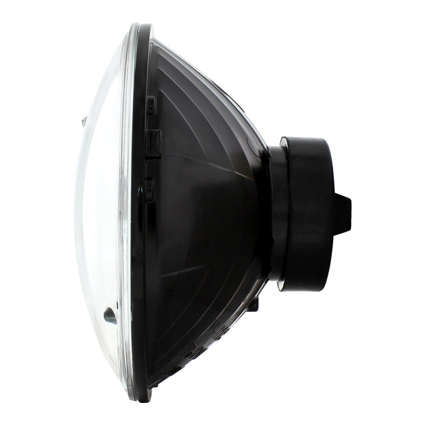 7" Crystal Headlight, Glass Lens