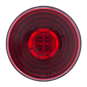 13 LED 4" Round Abyss Light (Stop, Turn & Tail) - Red LED/Red Lens