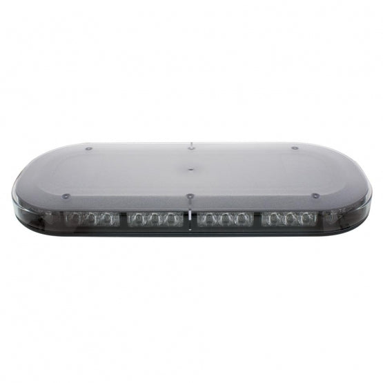 42 High Power LED Micro Warning Light Bar With Clear Lens - Magnet Mount