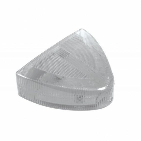 30 LED Low Profile Turn Signal Light For 1987-2007 Peterbilt 379/378/357 - Amber LED/Clear Lens