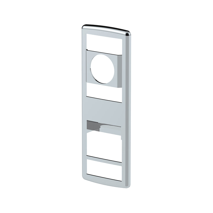 Chrome Door Switch Cover With Power Windows/Mirrors/Door Locks For 2018-2024 Freightliner Cascadia - Driver