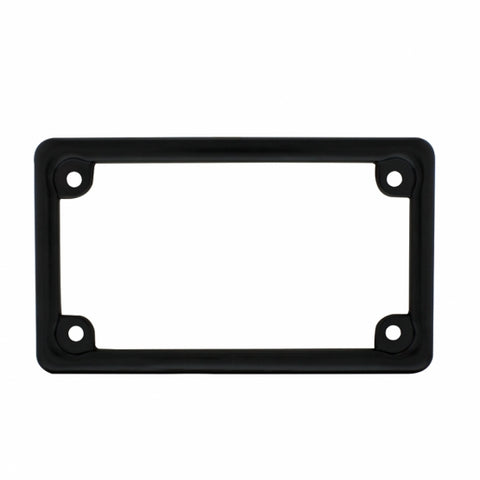 Black Motorcycle License Plate Frame