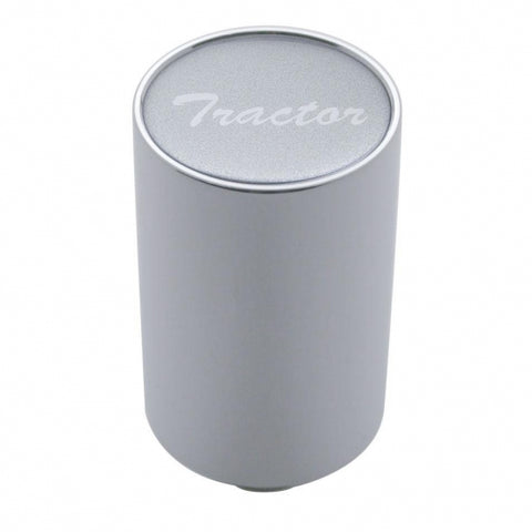 "Tractor" 3" Air Valve Knob - Silver Glossy Sticker