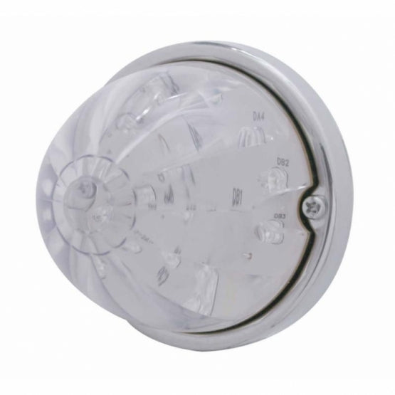 17 LED Watermelon Flush Mount Kit - Red LED/Clear Lens