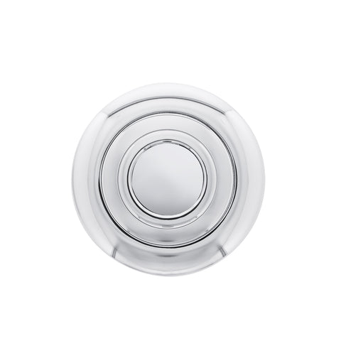 Chrome Aluminum Steering Wheel Horn Button With UP Logo