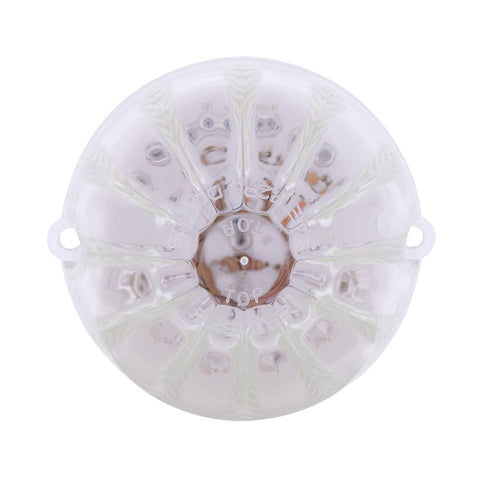 19 LED Watermelon Grakon 1000 Cab Light - Amber LED/Clear Lens