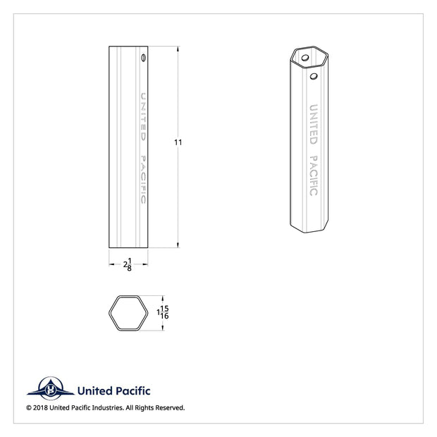 11" Long Plastic Lug Nut Socket Tool For Plastic Nut Covers
