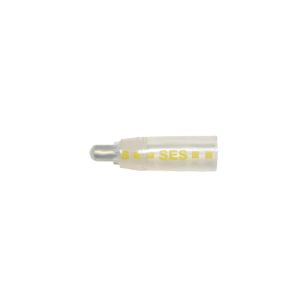 22-14 AWG CS Closed-End Heat Shrink Connector - Clear w/ Blue Dash (5-Pack)