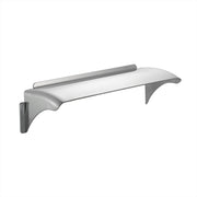 Stainless Steel Visor For 4" X 6" Rectangular Headlight, Curved Top Style