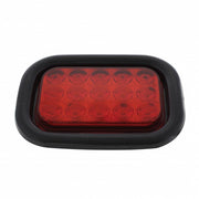 15 LED Rectangular Light Kit (Stop, Turn & Tail) - Red LED/Red Lens