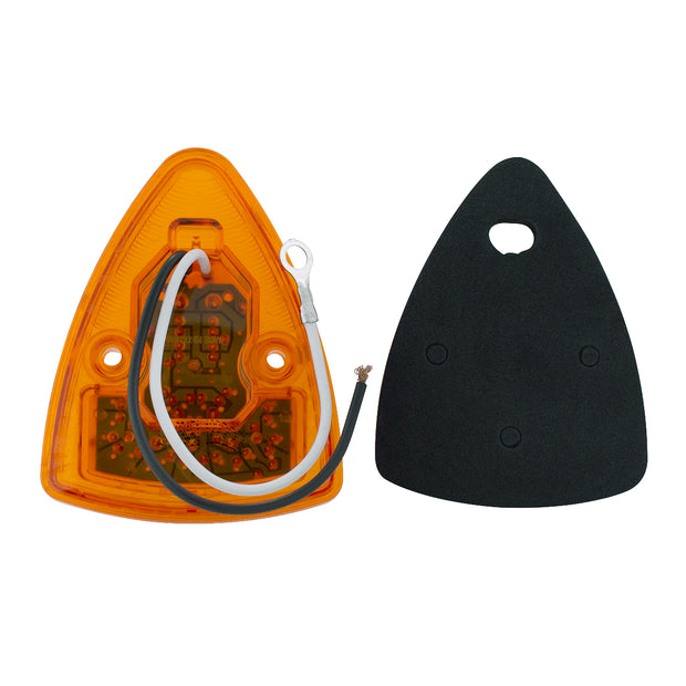 15 LED Pick-Up/SUV Cab Light - Amber LED/Amber Lens