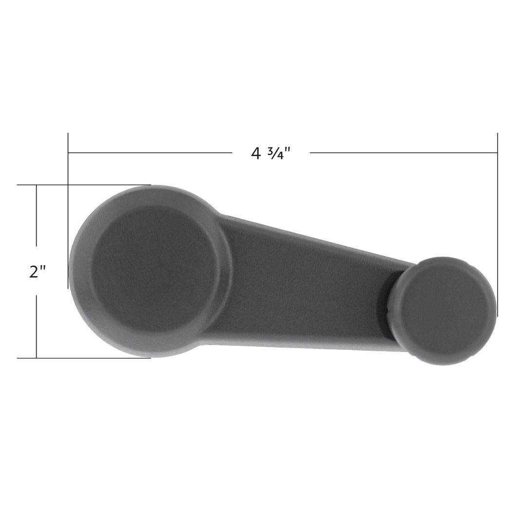 Gray Plastic Window Crank Handle For Isuzu NPR/NPR-HD (2007-2016) &amp; NQR (2005-2016)