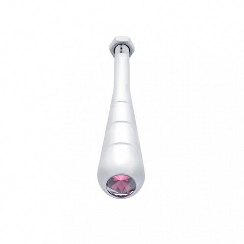 4-3/4" Steering Column Tilt Handle With Purple Crystal