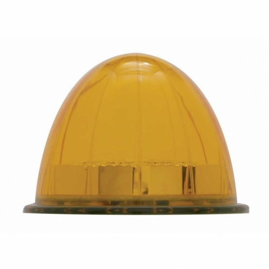 17 LED Watermelon Reflector Cab Light - Amber LED/Amber Lens