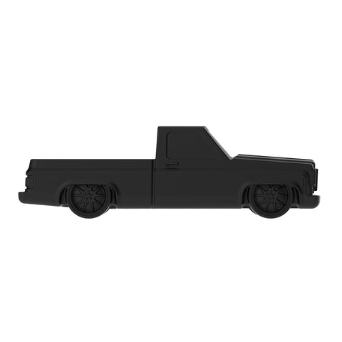 Solid Die-Cast 1973-87 Chevy Truck Style Paper Weight-Matte Black