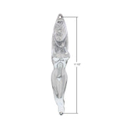 Chrome Nude Lady Shape Grab Handle