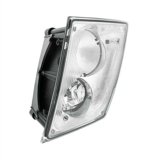 Chrome Fog Light Assembly For 2003-2017 Volvo VN/VNL - Driver