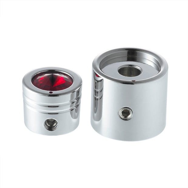 CB On/Off/Volume/Squelch Knob - Red Crystal